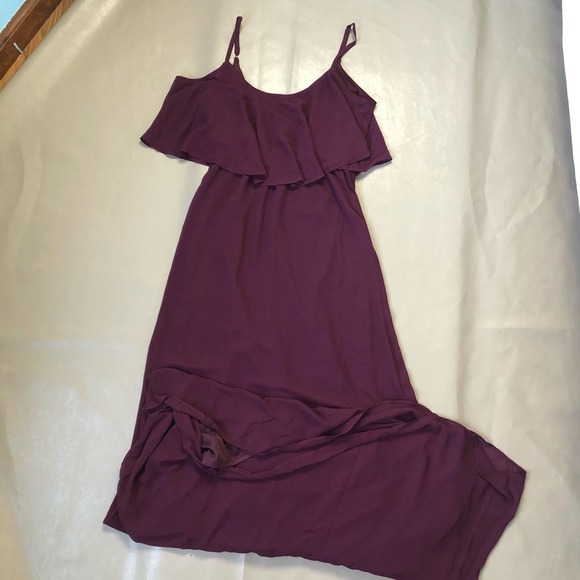 Merlot Show me your mumu bridesmaids dress S - Picture 4 of 11